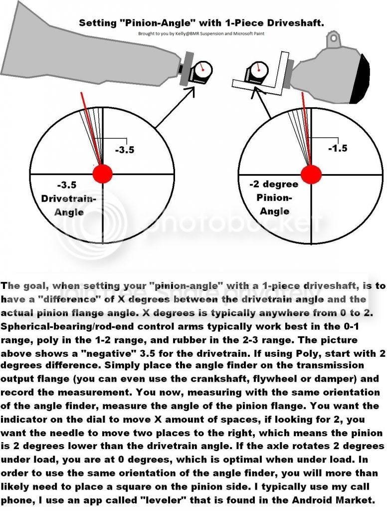 2013 Pinion Angle Question Page 2 Ford Mustang Forum