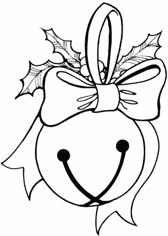 Desenho para colorir e pintar do(a) Bola de Natal Desenho do(a)  Bola de Natal