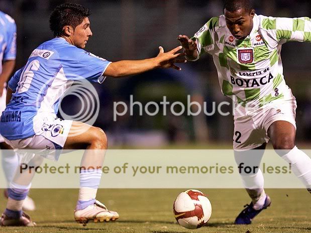 Boyacá (verde) goleou