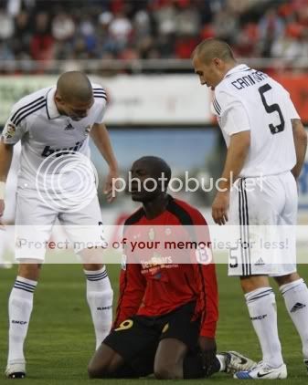 Pepe e Cannavaro dando raspanete