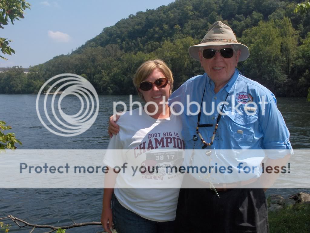 Kerry and Vernon at the Dam
