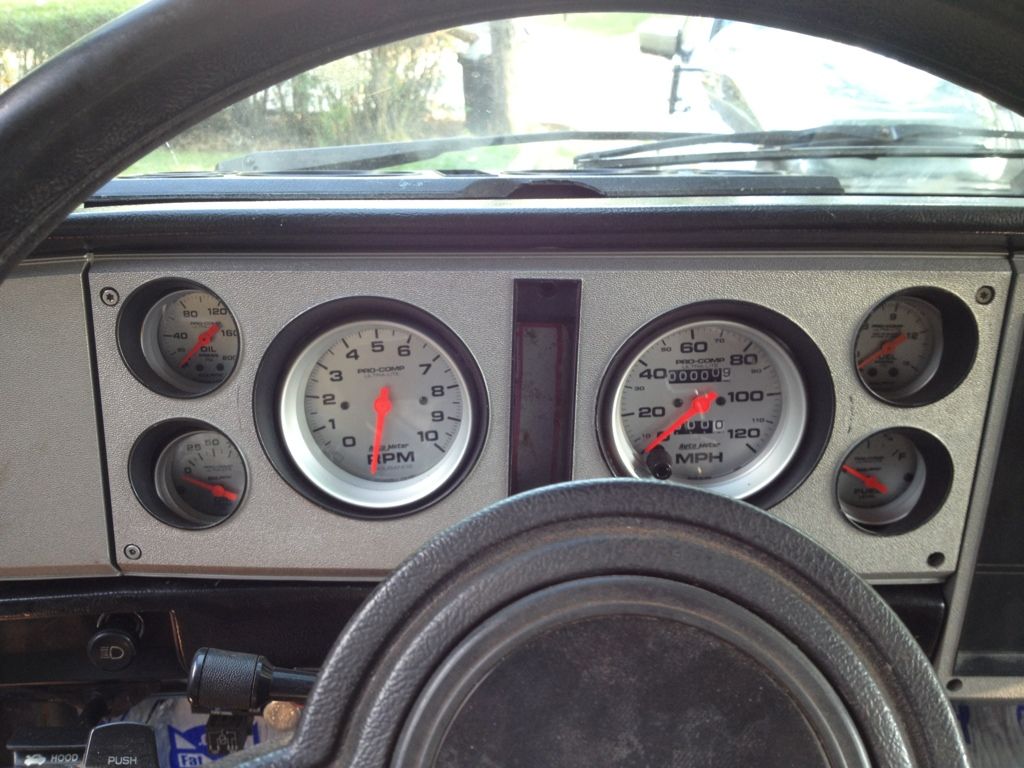Gauge install on a v8 s10 Help S10 Forum