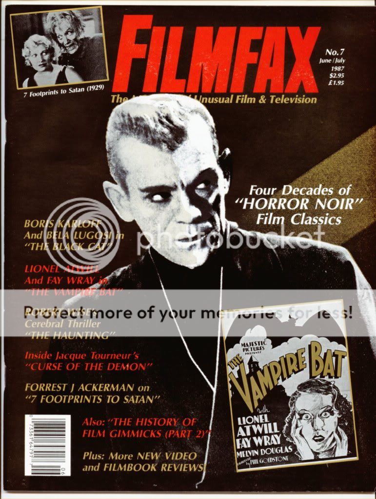 Filmfax #12 1988 -- MAN FROM PLANET X Edgar Ulmer, Bat Whisperers Filmfax #12 1988 -- MAN FROM PLANET X Edgar Ulmer, Bat Whisperers